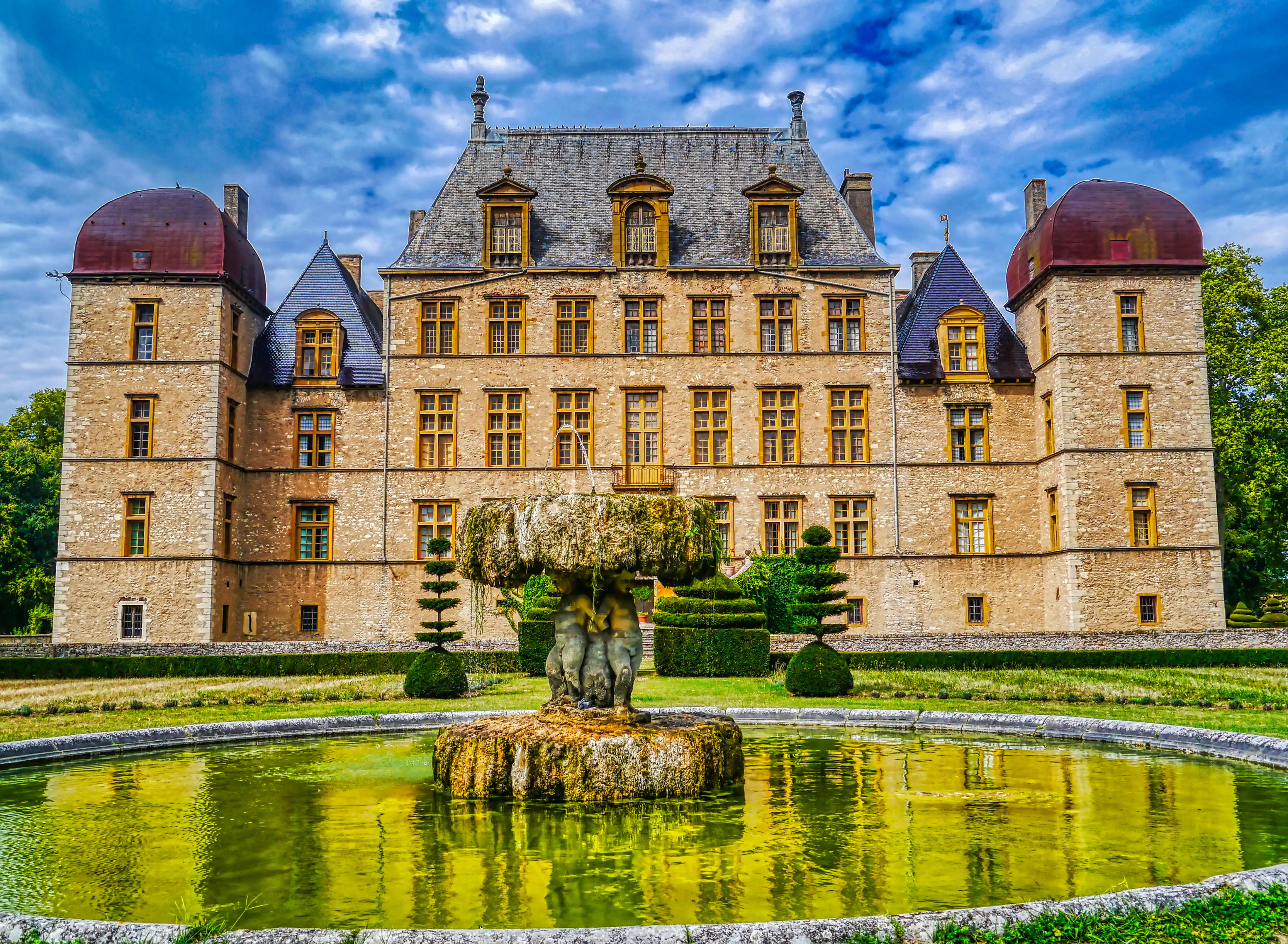 Château de Fléchères, Fareins — salle événementielle