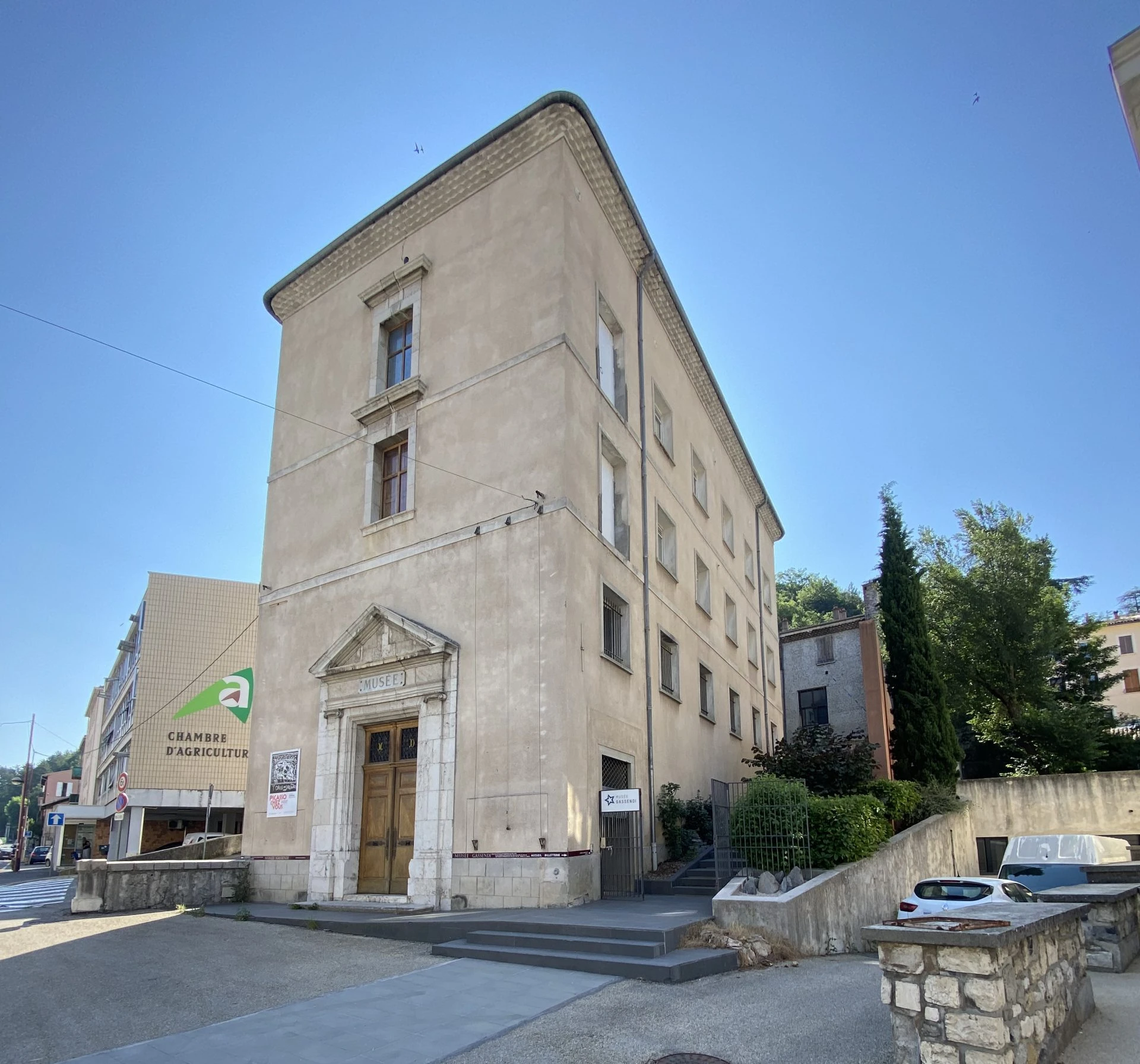 Le Musée Gassendi à Digne-les-Bains — salle événementielle