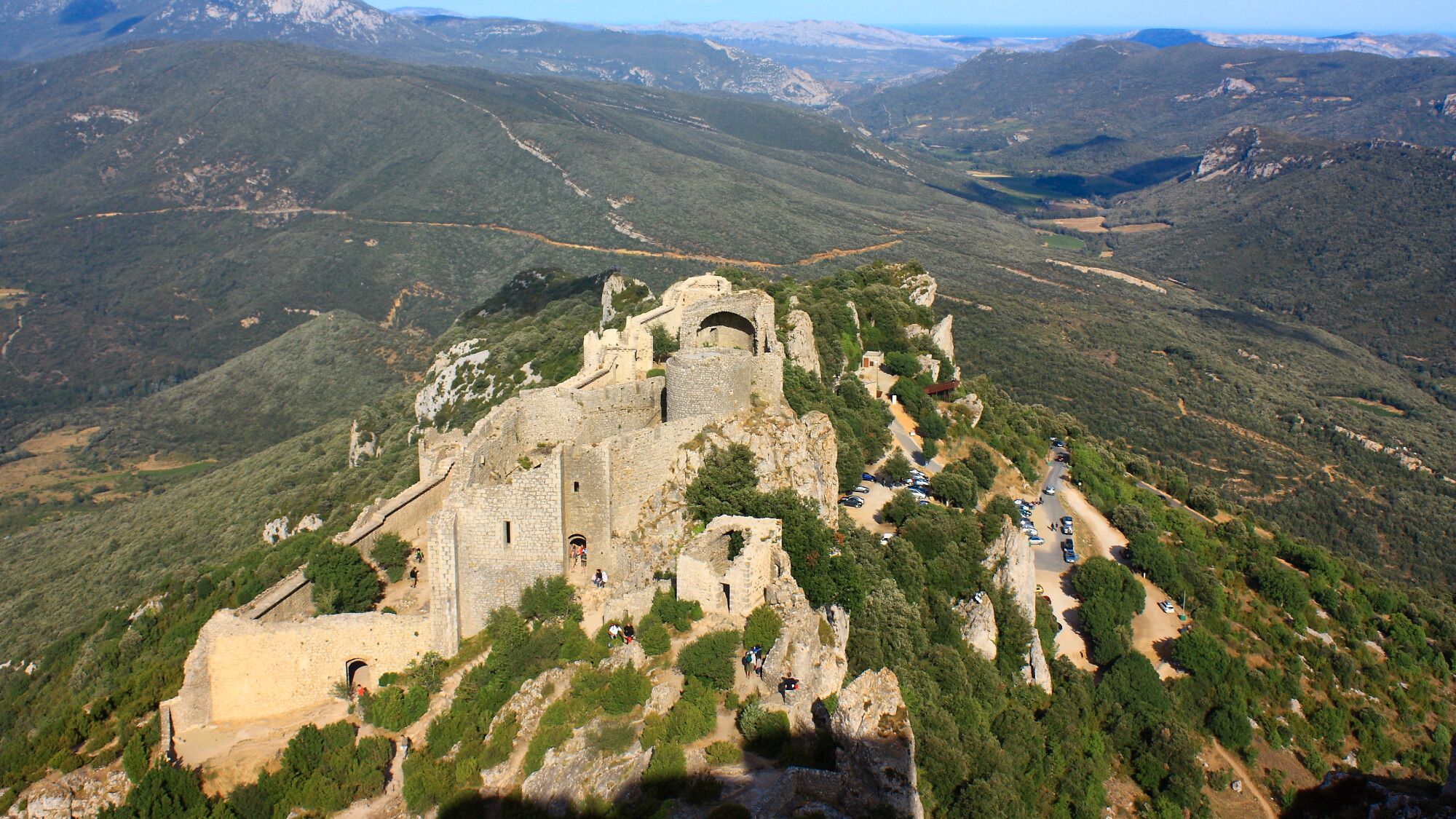 Château de Peyrepertuse — lieu événementiel Aude