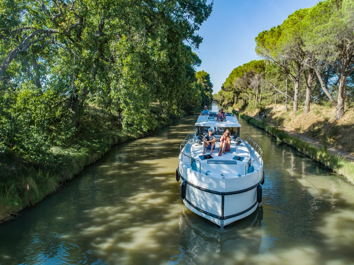 Le Canal du Midi à Castelnaudary — venue Aude