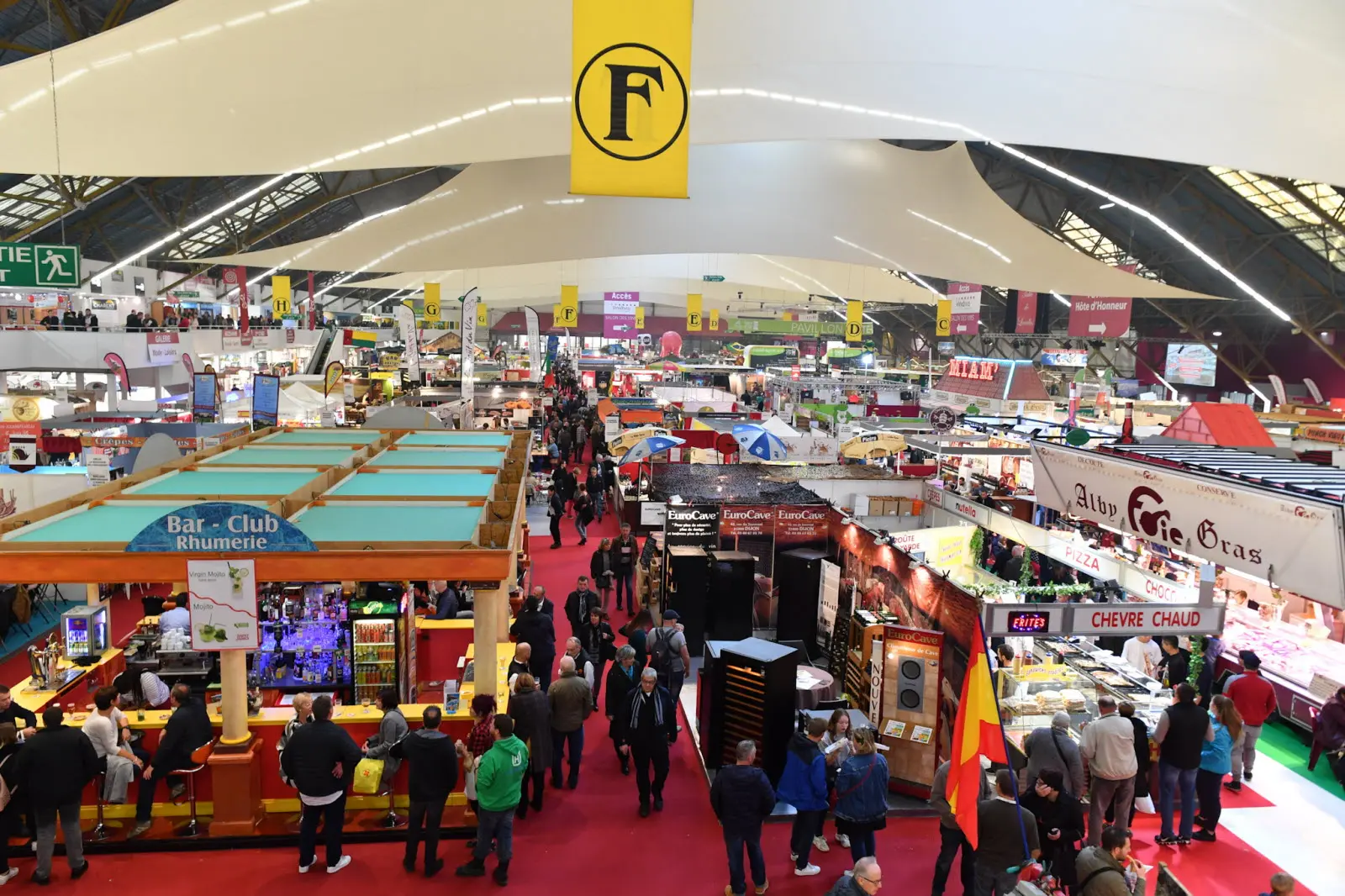La Foire Gastronomique de Dijon — salle événementielle