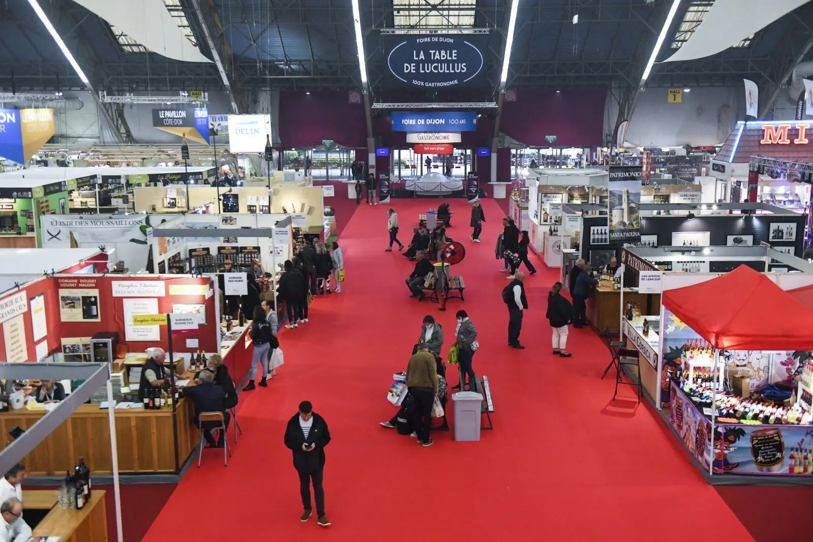La Foire Gastronomique de Dijon — salle événementielle