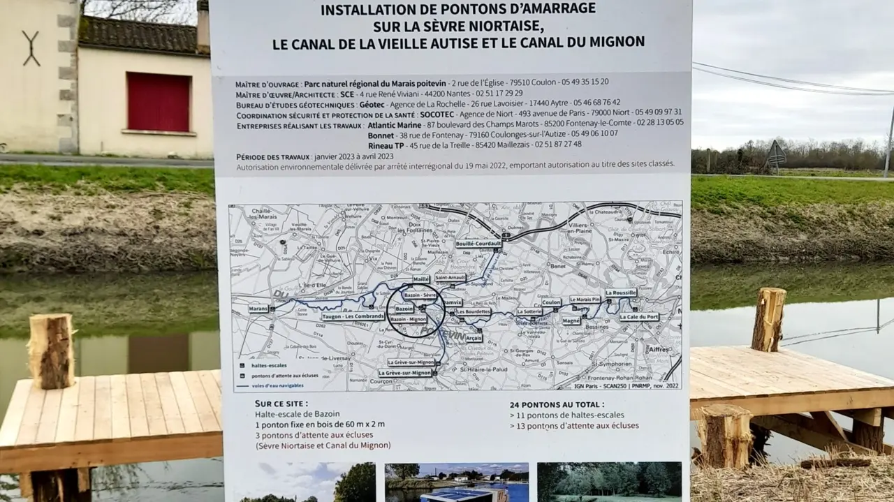 La Sèvre Niortaise pour un événement fluvial — salle événementielle