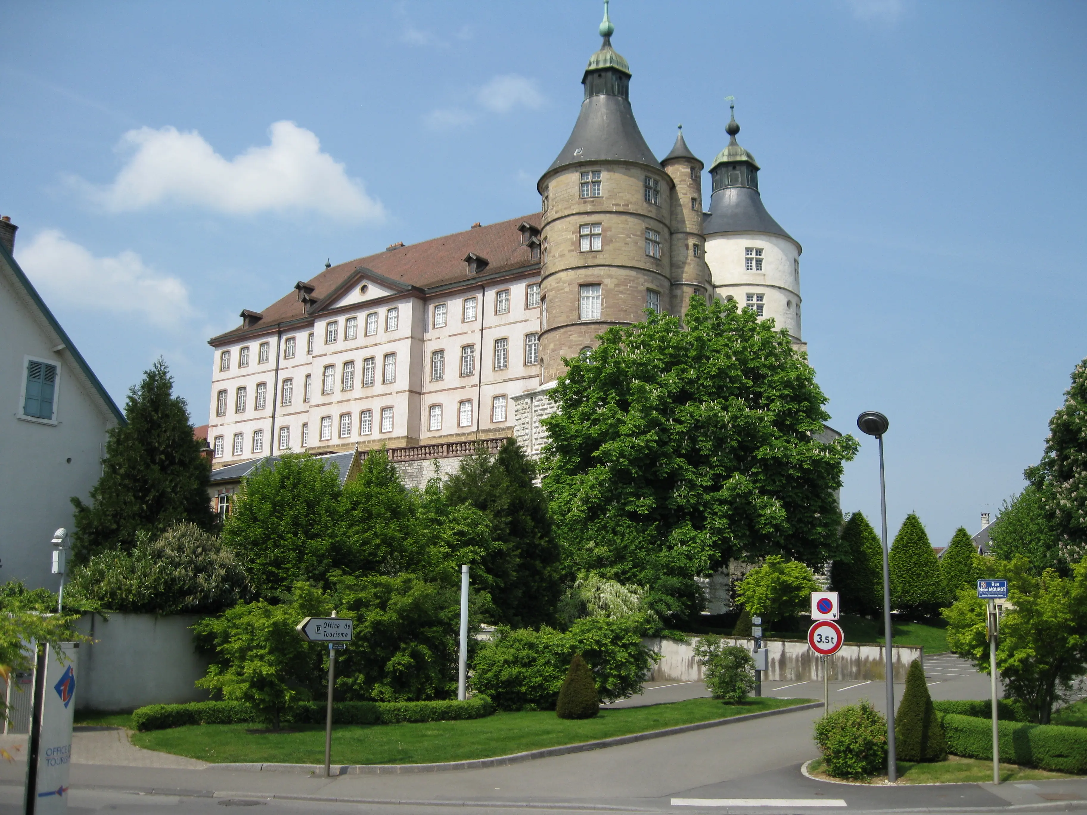 Le Château de Montbéliard — salle événementielle