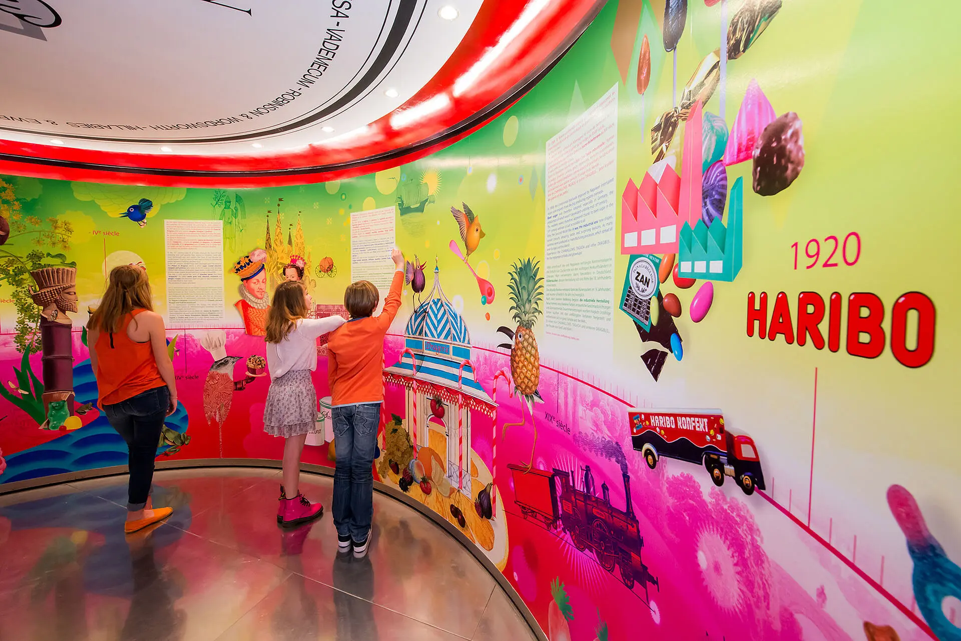Le Musée du Bonbon Haribo, Uzès — salle événementielle