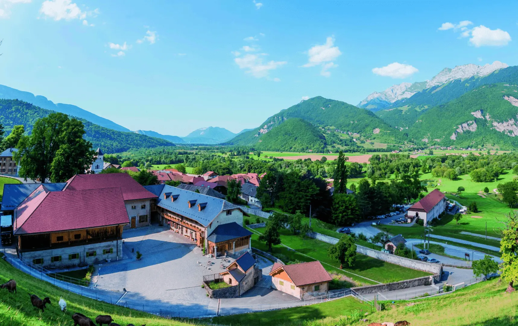 Ferme de Gy à Sallanches — salle événementielle