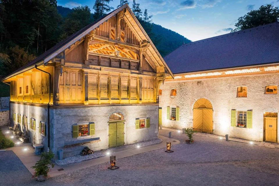 Ferme de Gy à Sallanches — lieu événementiel Haute-Savoie