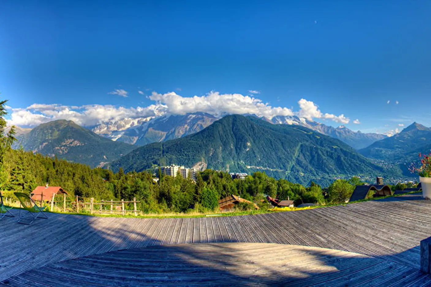 Jardin des Cimes à Passy — lieu événementiel Haute-Savoie