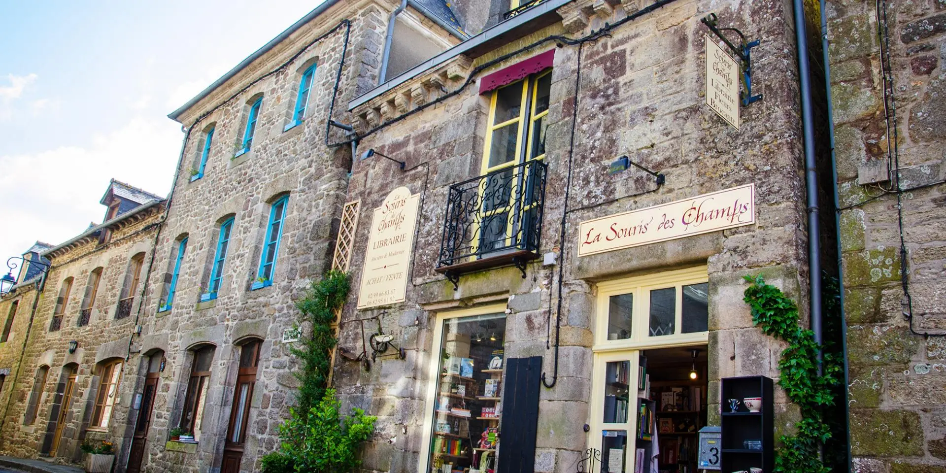 Bécherel : La Cité du Livre — lieu événementiel Ille-et-Vilaine