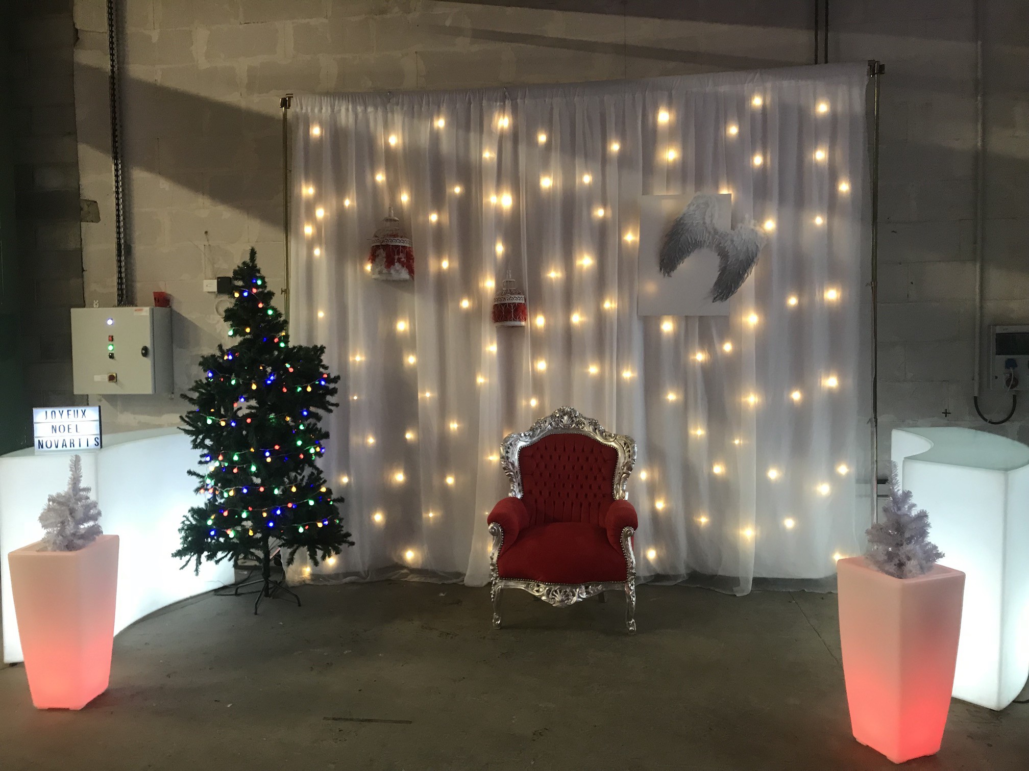 THÈME NOËL - SR Événements I Agence de Location de Mobilier de Réception