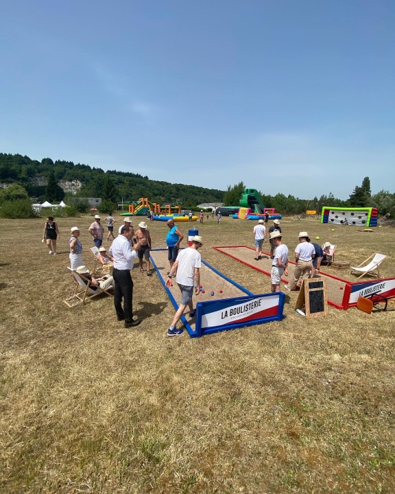 Mise en place de Organisation Garden Party entreprise Besancon à Besancon