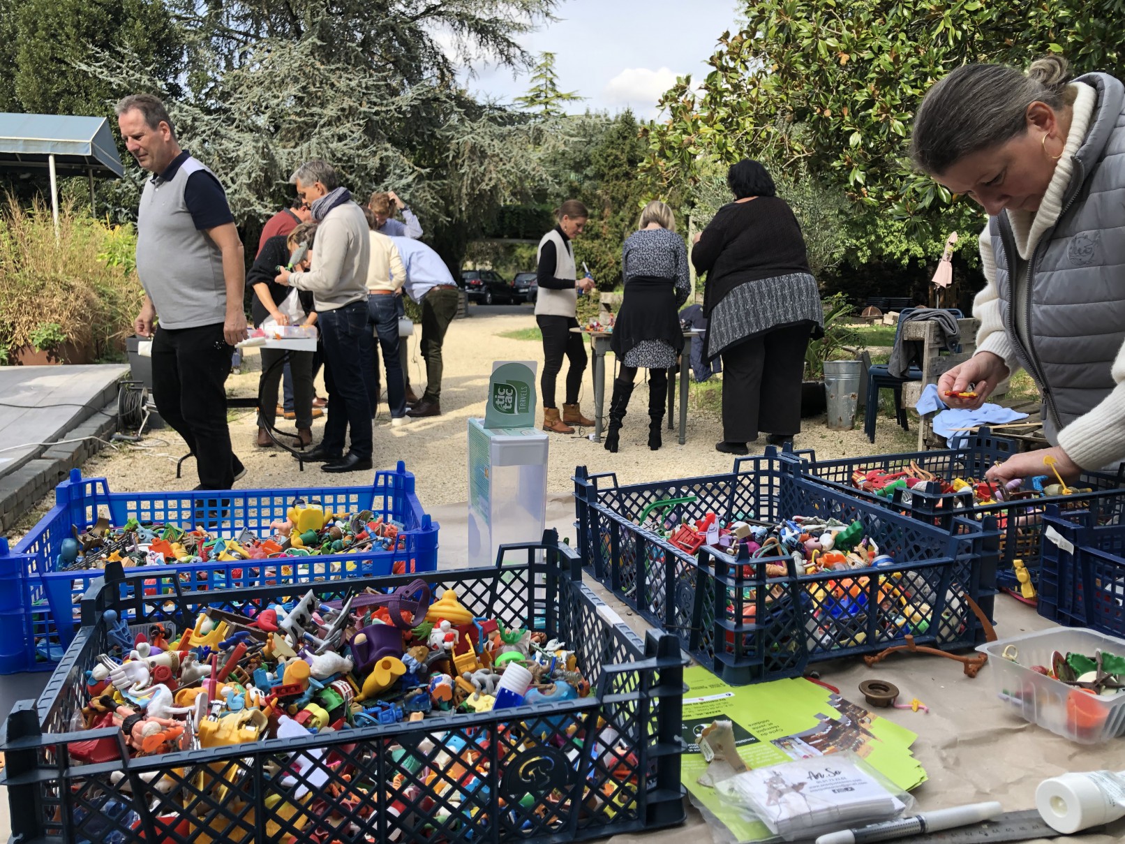 Exercice de teambuilding à Gap