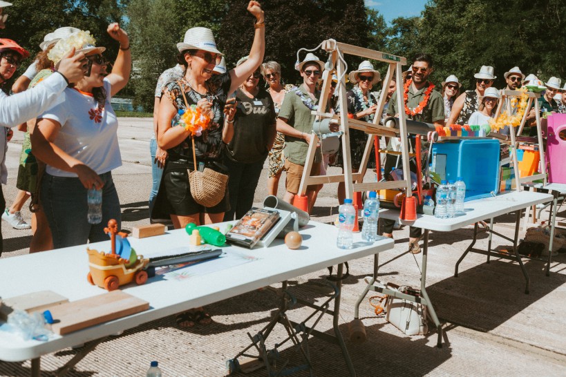 Session de teambuilding à Tours