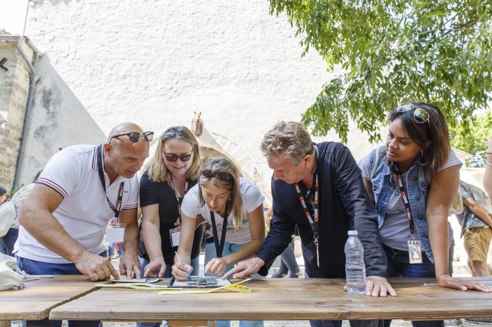 Exercice de teambuilding à Brest