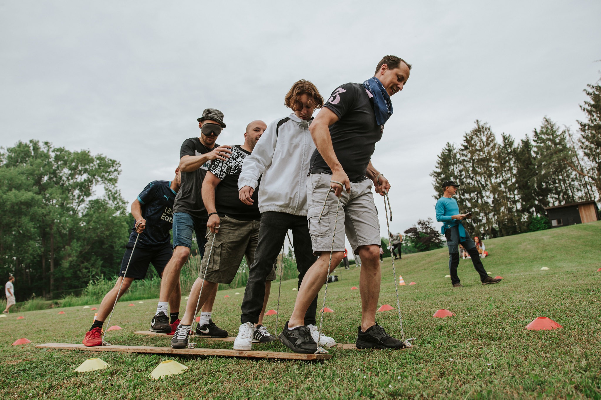 Groupe de teambuilding à Saint-Étienne