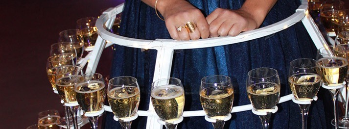 inauguration entreprise montpellier herault robe champgne