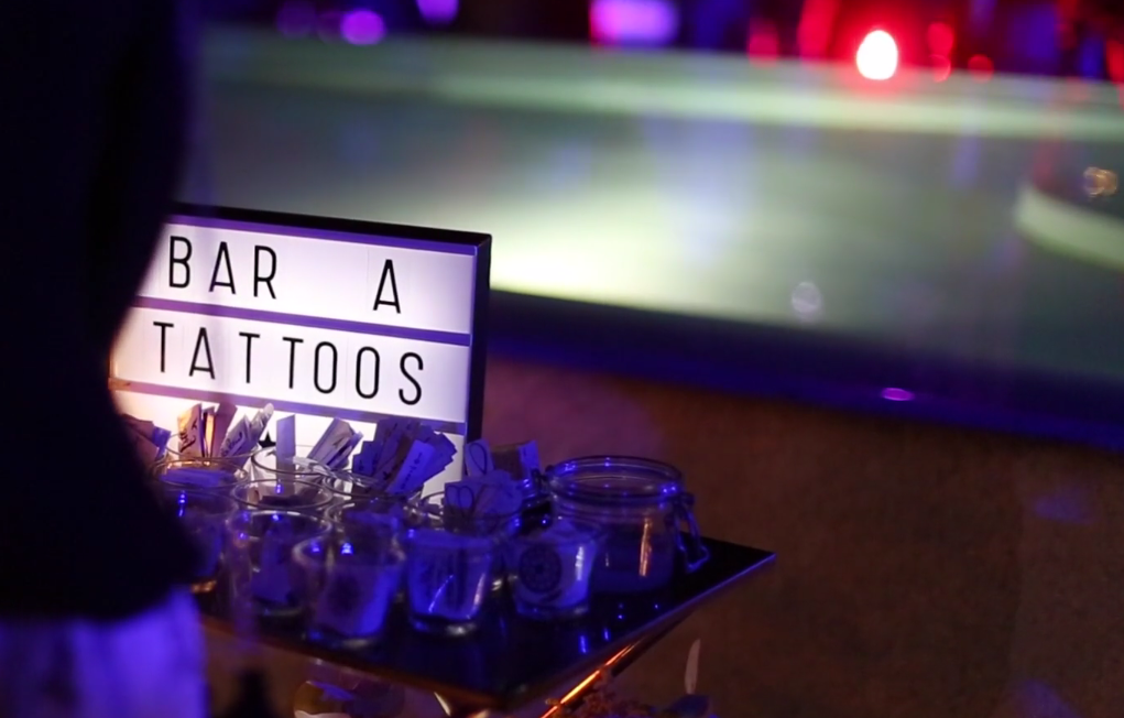 un bar a tatouages pour vos events