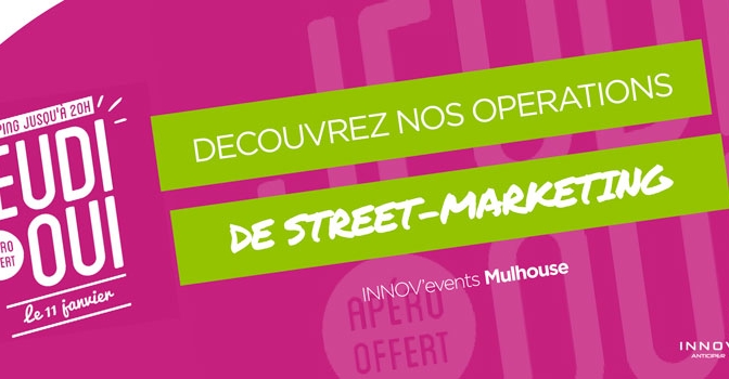 Du street marketing pour les mairies en Alsace