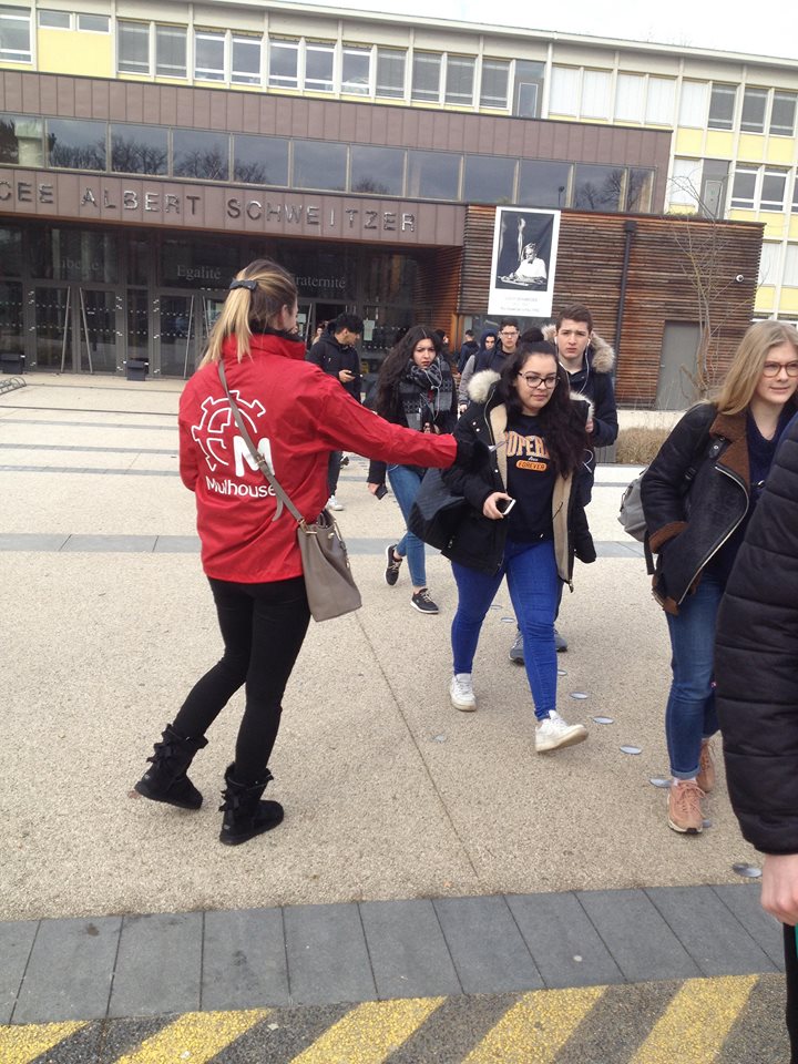 du street marketing pour les étudiants