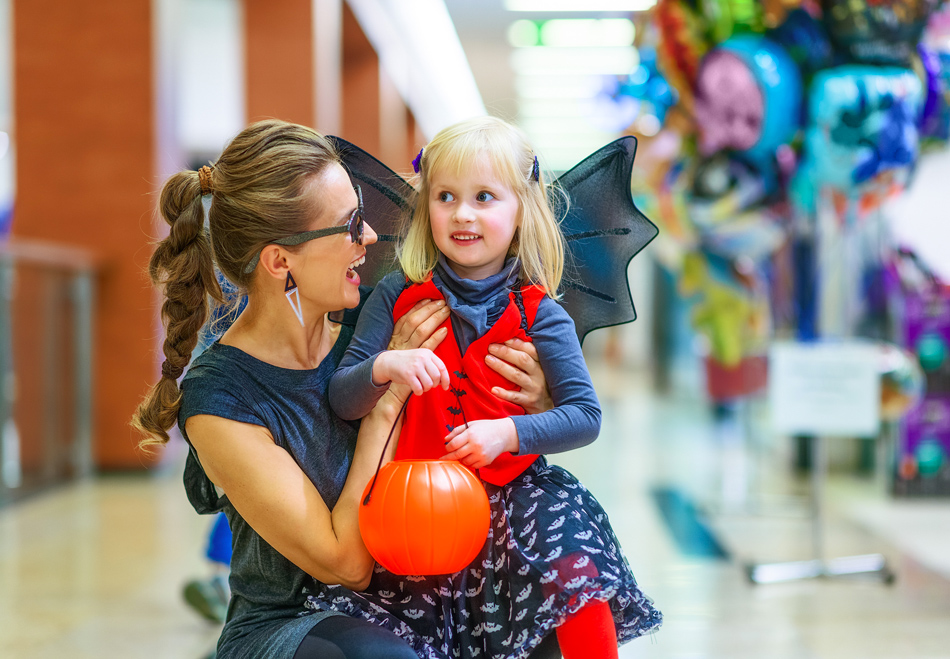 animer un centre commercial pour halloween