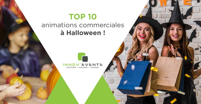 TOP 10 animations halloween en centre commercial