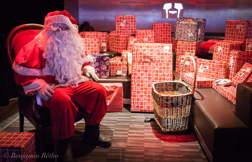 votre pere noel pour evenements d'entreprise à annecy