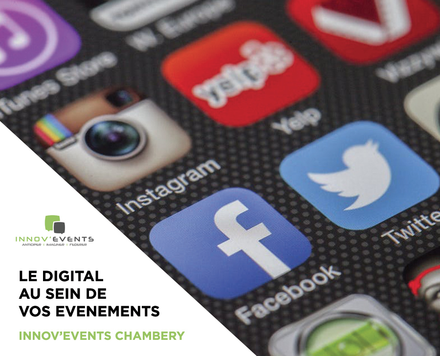Le digital, au service de votre événement à Chambéry