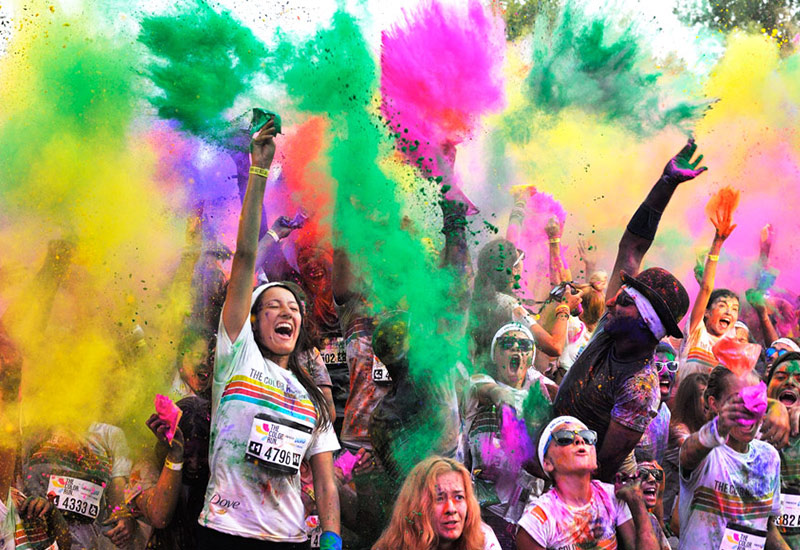 animation color run Lyon