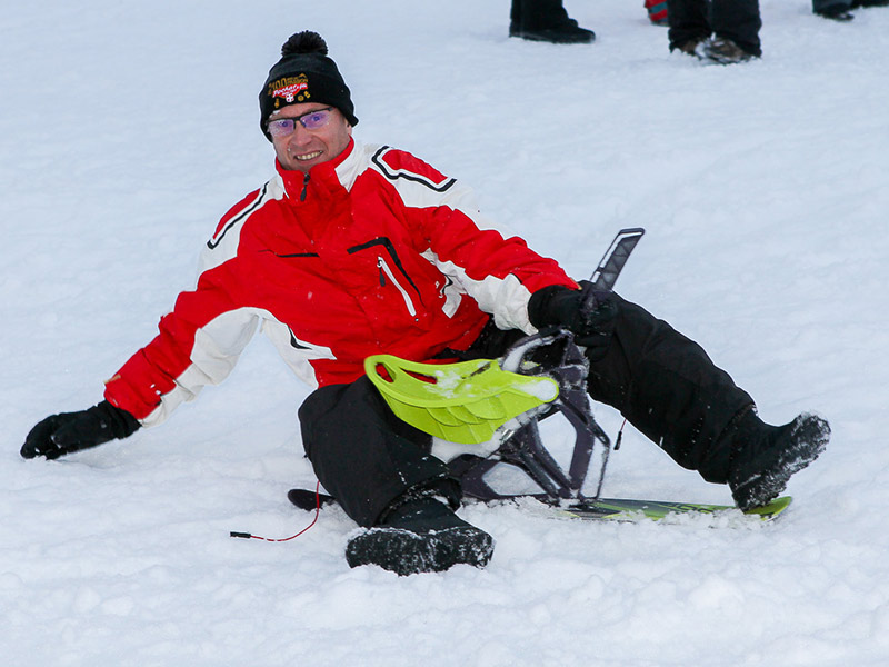 animation luge hivernale team building entreprise