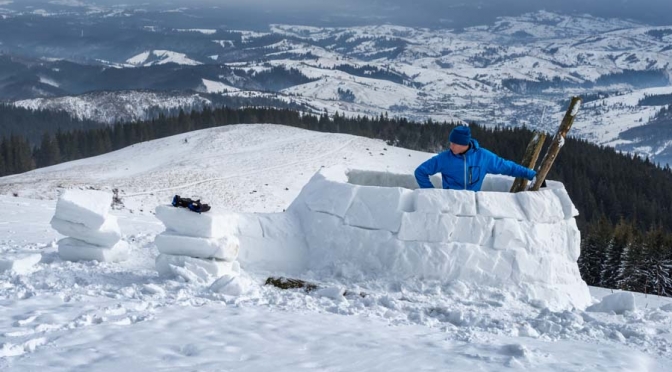 Construction d’igloo