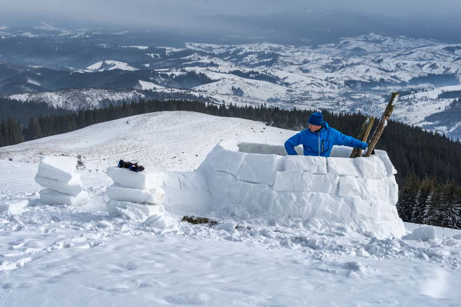 fabrication igloo