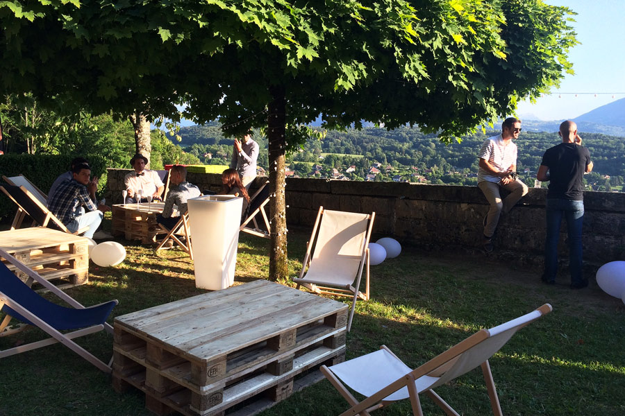 organiser une garden party