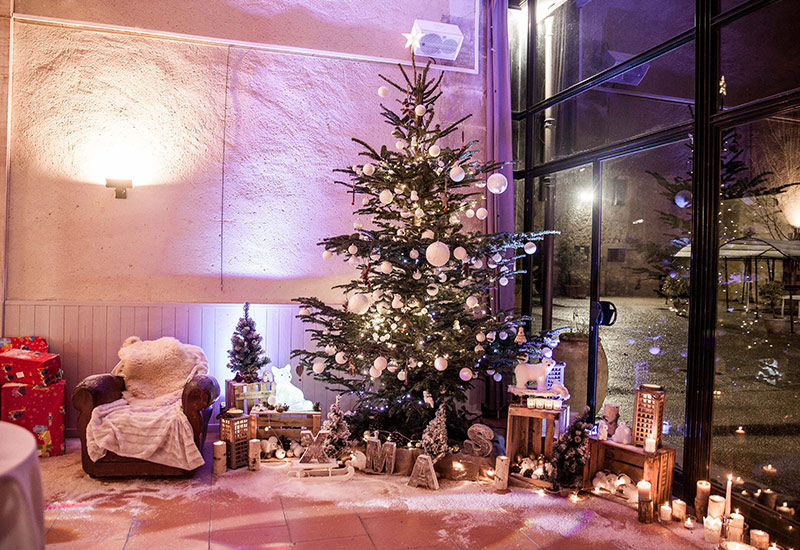 décoration fête de Noël entreprise Nancy