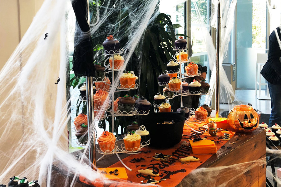 feter halloween au bureau