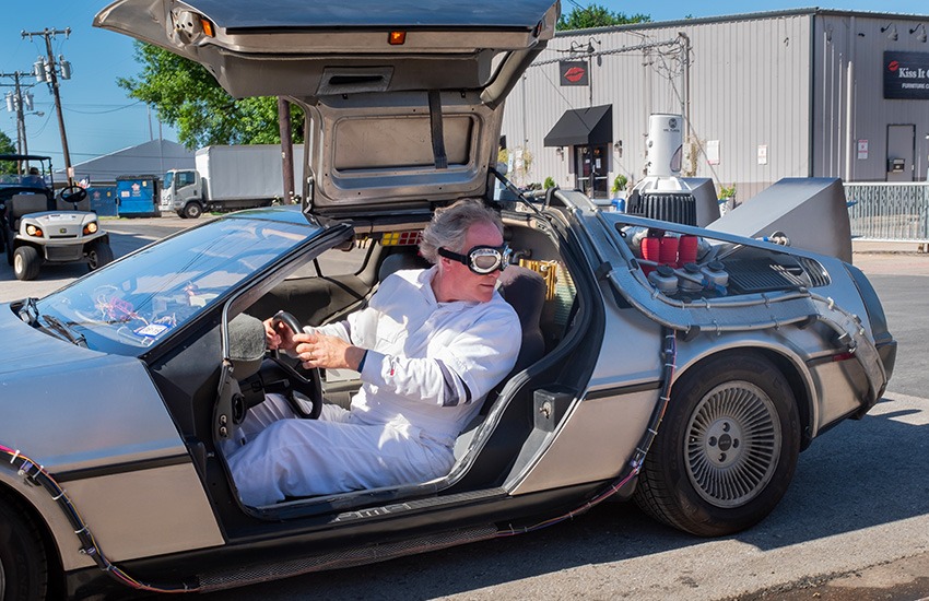 Retour vers le futur DeLorean