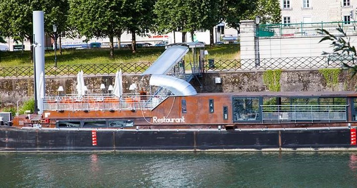 Location restaurant sur bateau Besançon (25)