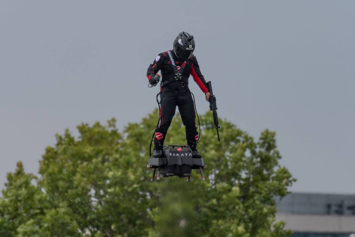 Animation Flyboard Show