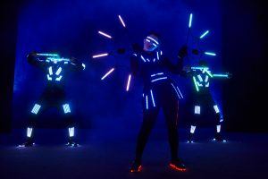 événement entreprise fluo