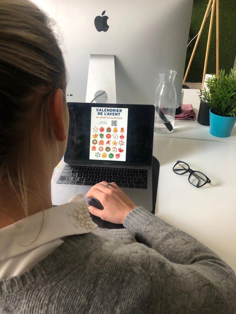 calendrier de l'avent digital