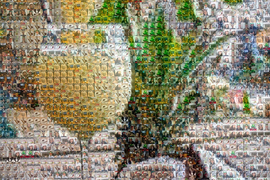 animation mosaique wall