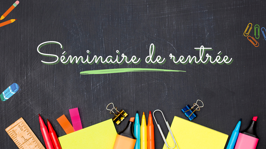 Organisation d’un séminaire de rentrée en Vendée