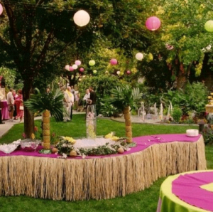 garden party theme