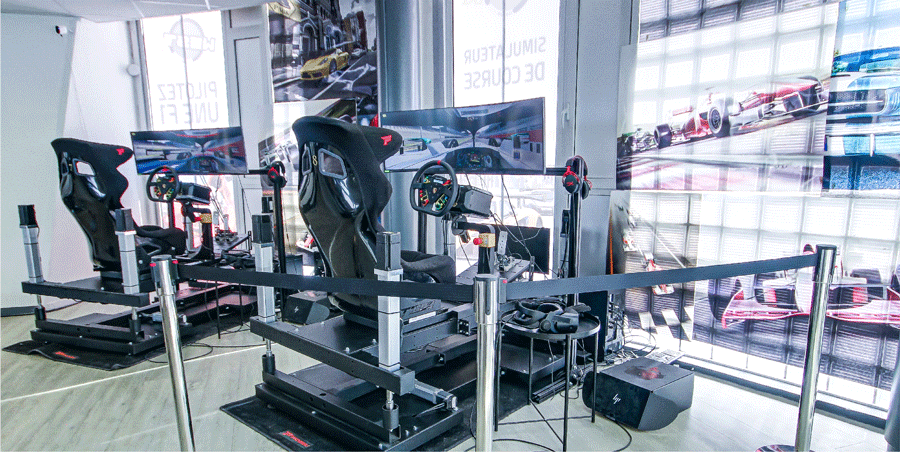 Simulateur F1 à Lyon, LE Site EVG