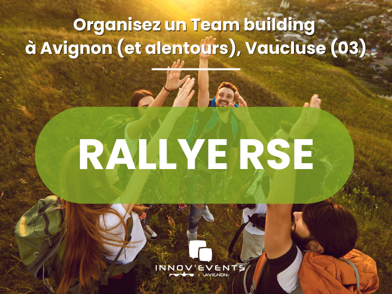 Team building “Rallye RSE” dans le Vaucluse (84)