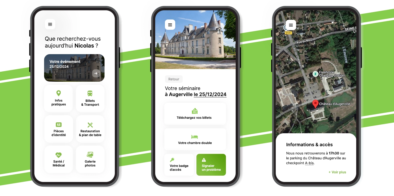 application organisation événementielle innovconnect