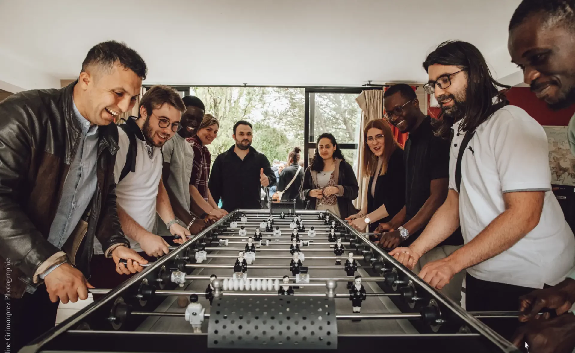 Animation team building baby-foot