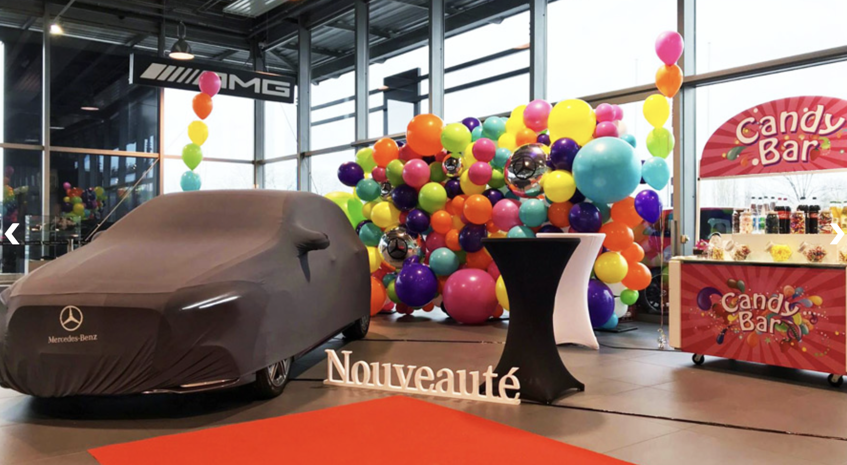 Module XR Innov'events en roadshow promotionnel