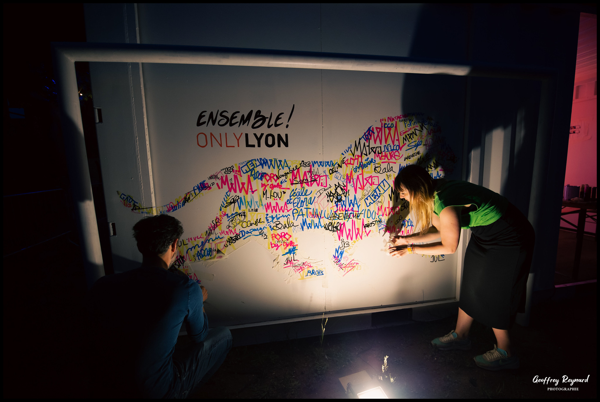 Expérience immersive sur un stand événementiel