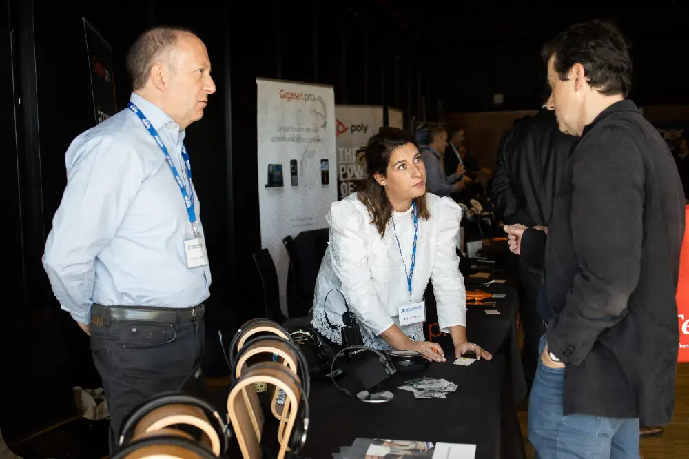 Stand design sur une trade fair