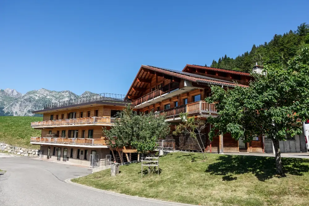 Chalet pour hébergement lors d'une convention à Annecy